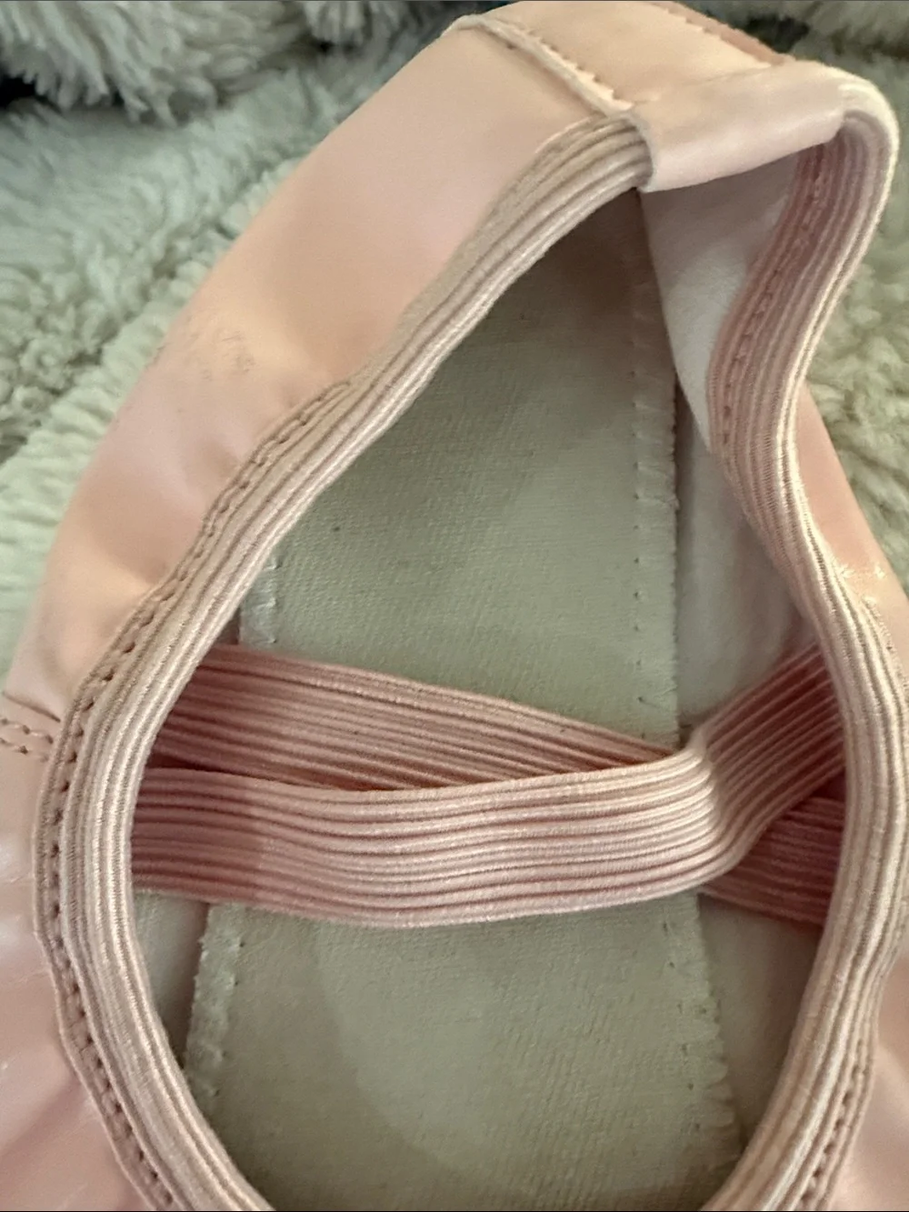 Pink Ballet Slippers Kids Costume Shoes